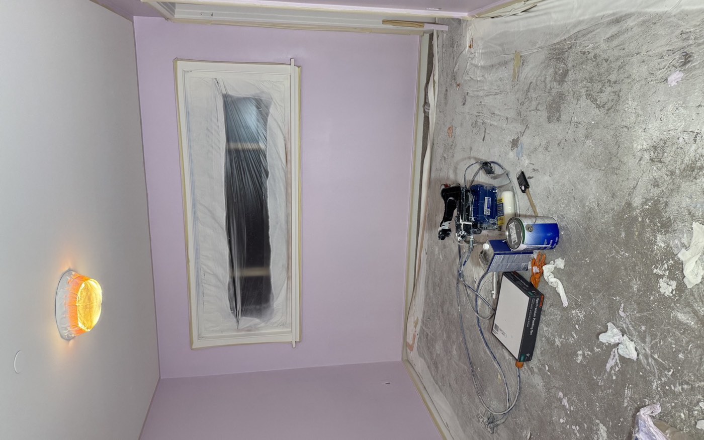 Exterior painting after